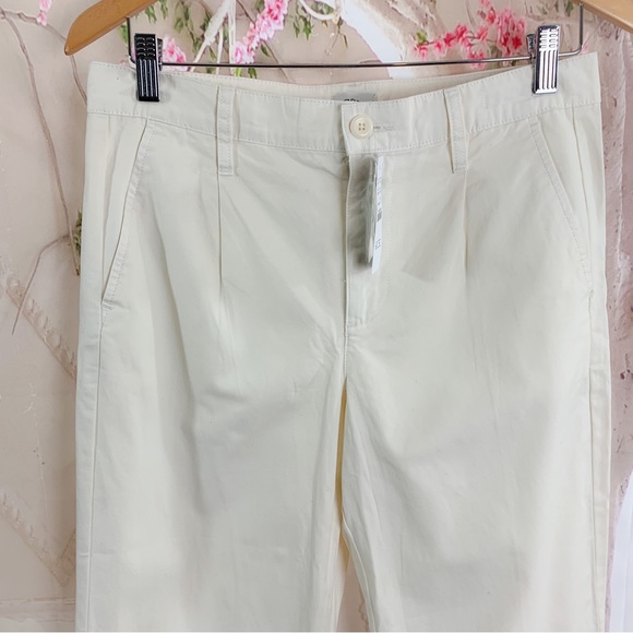 NEW J Crew Pleated Slouchy Boyfriend Chino Pant In Khaki - Picture 3 of 11